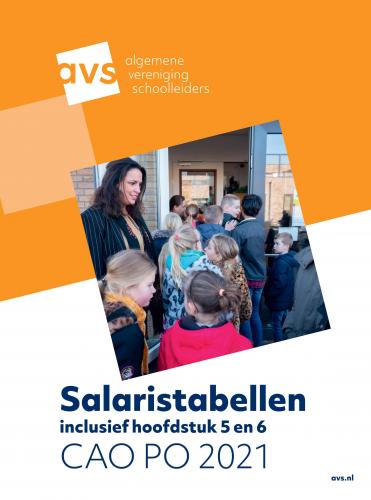 Salaristabellen CAO PO 2021 (inclusief hoofdstuk 5 en 6)